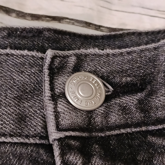 We the Free Denim mini skirt Free People sz 30 - Picture 7 of 16